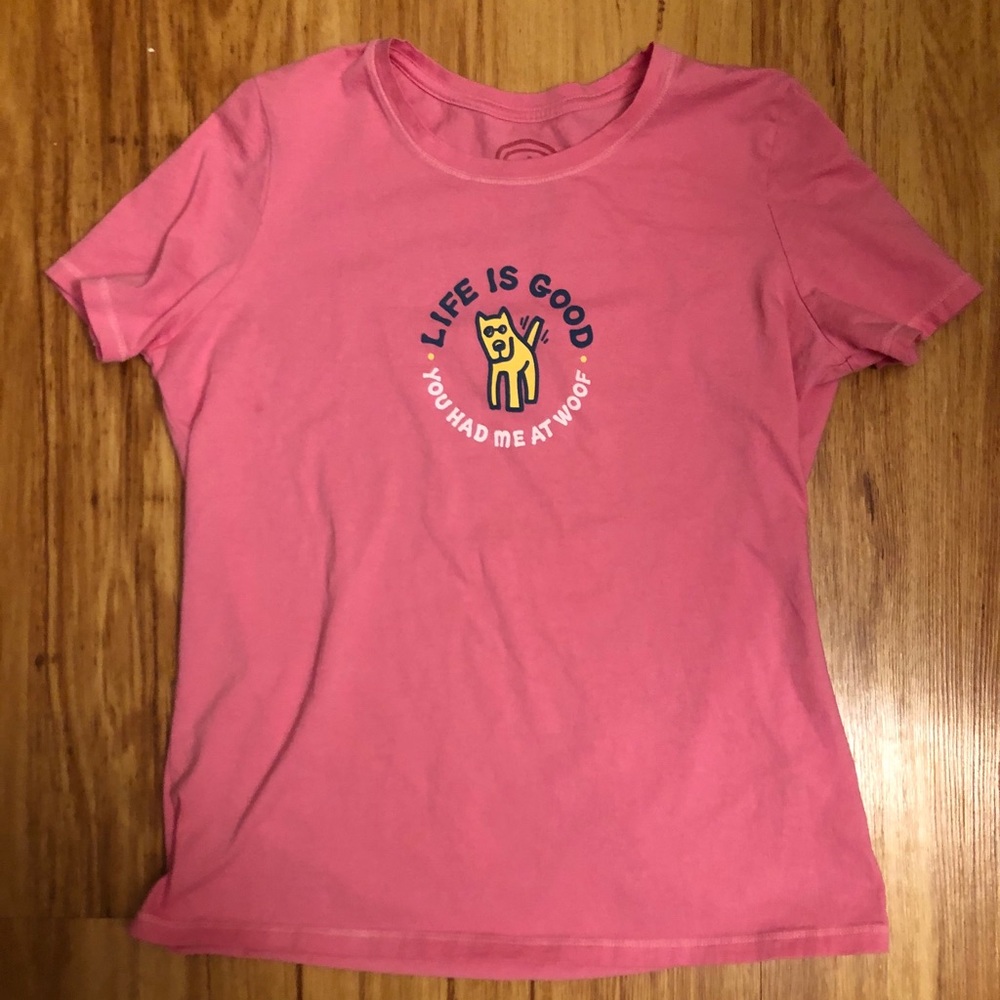 Life is Good t shirt
